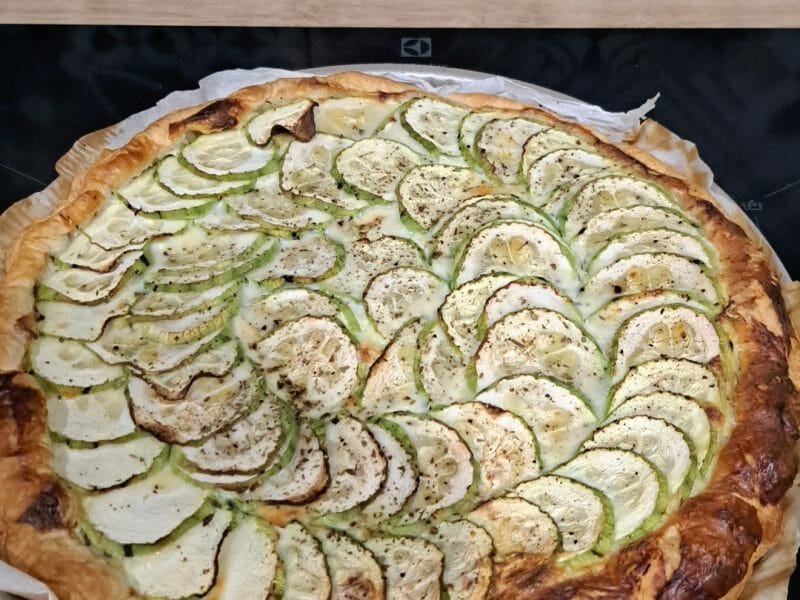 Cliquez pour zoomer ! Tarte courgettes et ricotta Thermomix par audrey_699