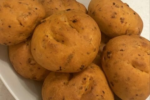 Cliquez pour zoomer ! Petits pains au chorizo Thermomix par cariine_f
