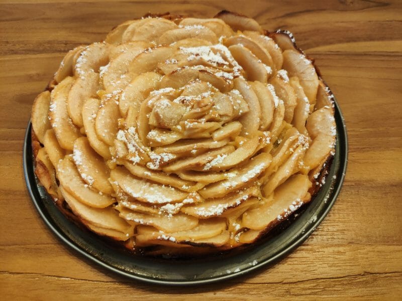 Cliquez pour zoomer ! Tarte Suisse aux pommes Thermomix par didrums