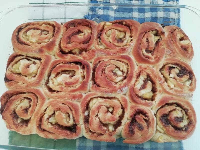 Cliquez pour zoomer ! Roulés aux pommes et à la cannelle Thermomix par pris06