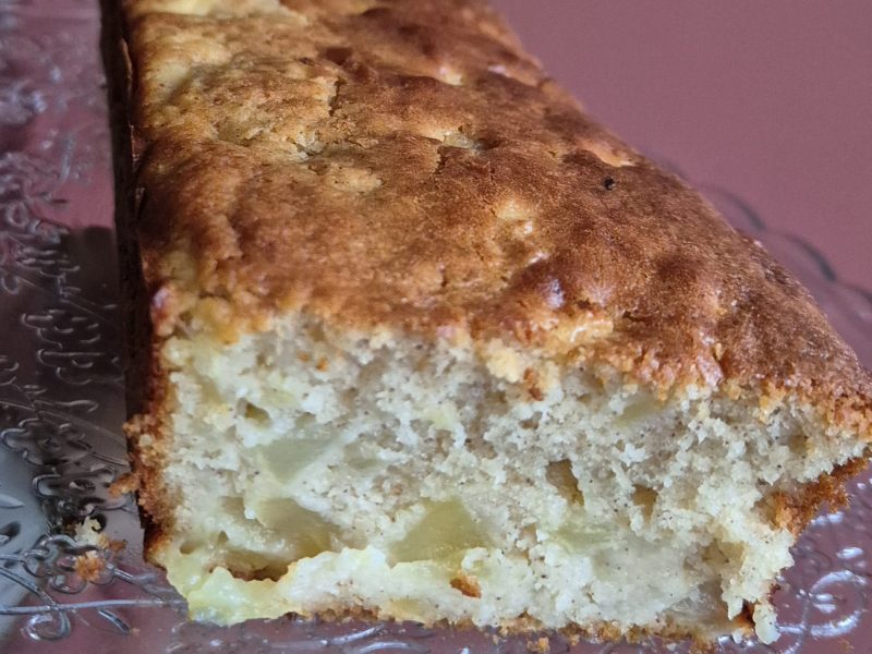 Cliquez pour zoomer ! Cake pommes yaourt Thermomix par lolo0795