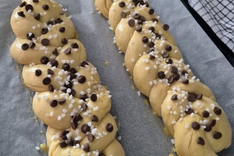 Cliquez pour zoomer ! Brioche tressée à la mie filante Thermomix par lolo0795