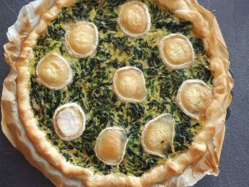 Cliquez pour zoomer ! Quiche épinards et lardons Thermomix par lolo0795