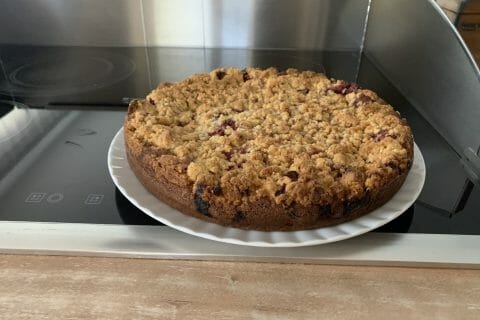 Cliquez pour zoomer ! Crumb cake framboises Thermomix par juju1986