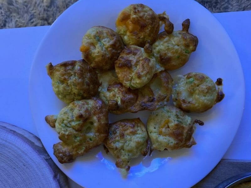 Cliquez pour zoomer ! Bouchées courgettes mozzarella Thermomix par laurianebnt