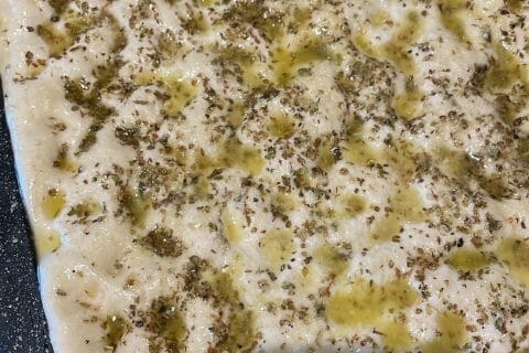 Cliquez pour zoomer ! Focaccia Thermomix par La cuisine de Lohra