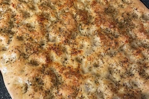 Cliquez pour zoomer ! Focaccia Thermomix par La cuisine de Lohra