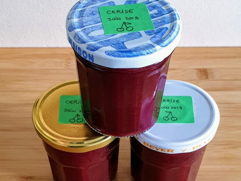 Cliquez pour zoomer ! Confiture de cerises Thermomix par brongier