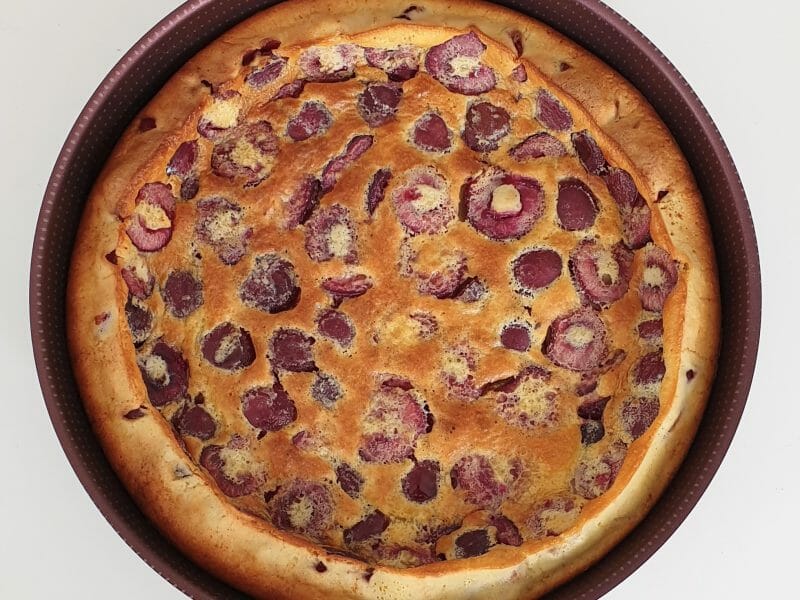 Cliquez pour zoomer ! Clafoutis aux cerises Thermomix par brongier