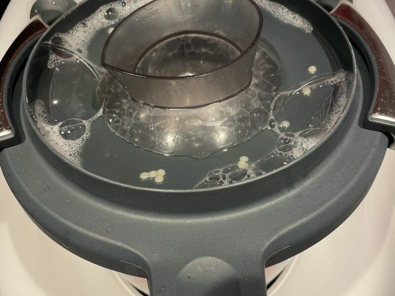 Cliquez pour zoomer ! Salade de perles aux crevettes, pamplemousse et avocat Thermomix par drey8231