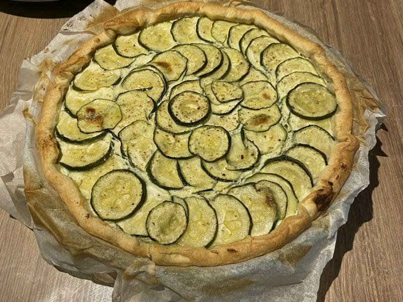 Cliquez pour zoomer ! Tarte courgettes et ricotta Thermomix par kylojul