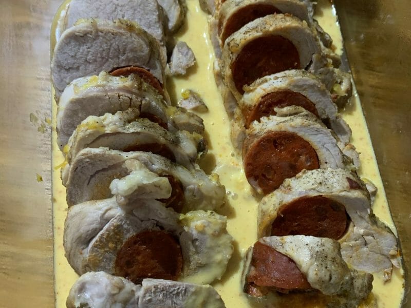 Cliquez pour zoomer ! Filet mignon au chorizo Thermomix par elisedut_