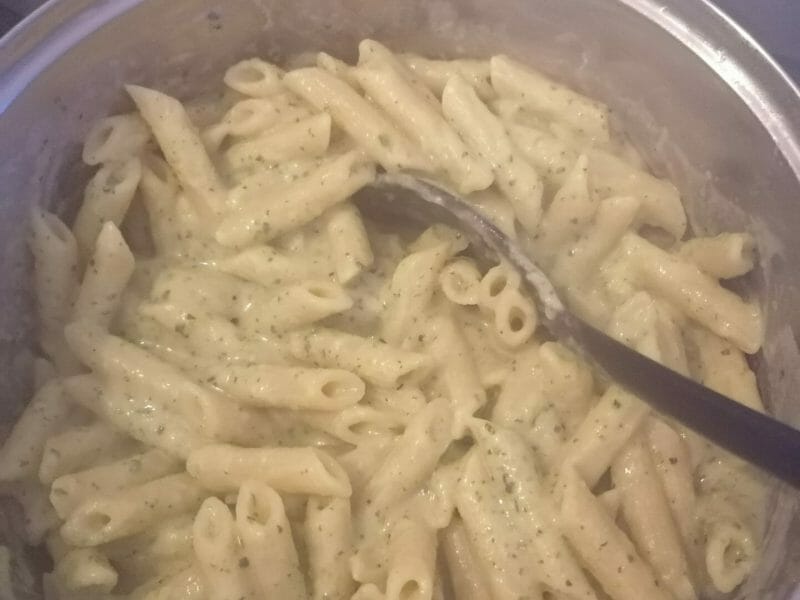 Cliquez pour zoomer ! Farfalle à la crème de courgettes Thermomix par kelly_110