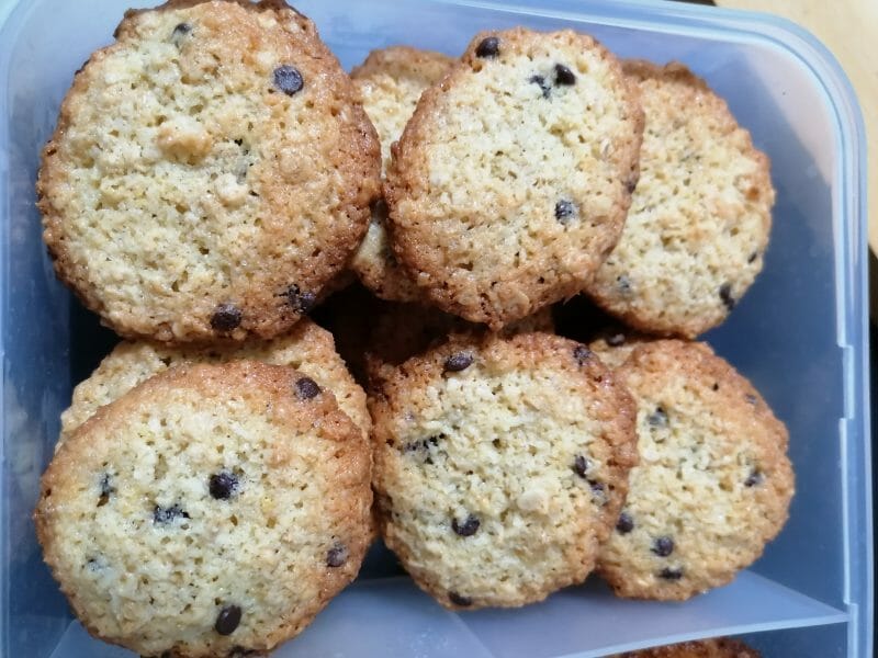 Cliquez pour zoomer ! Biscuits aux flocons d’avoine et amandes Thermomix par kelly_110