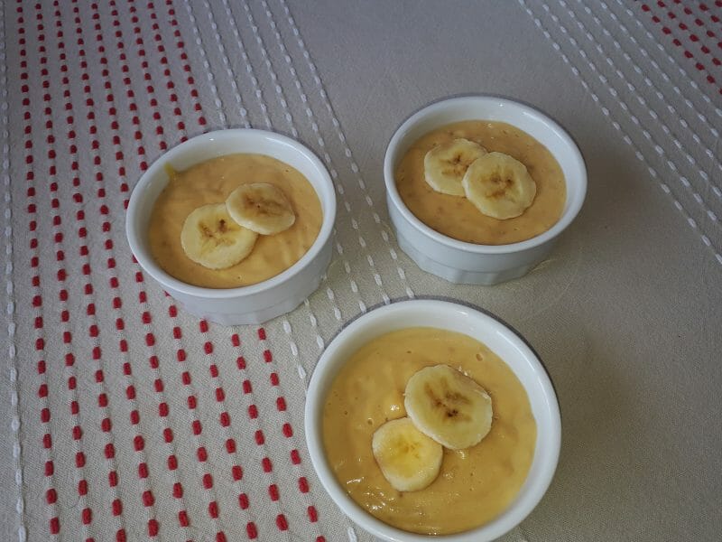 Cliquez pour zoomer ! Crème dessert à la banane Thermomix par K-rine