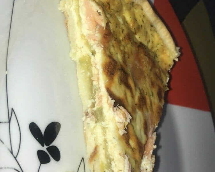 Cliquez pour zoomer ! Quiche saumon et courgettes Thermomix par emnanour