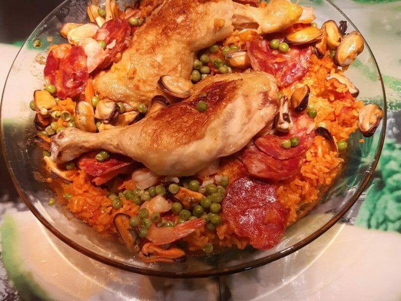 Cliquez pour zoomer ! Paella Thermomix par laurent_92