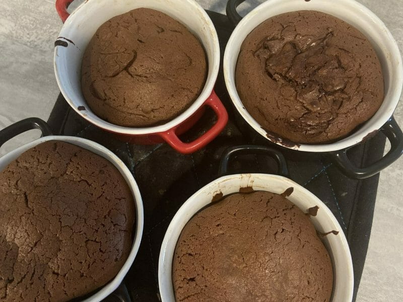 Cliquez pour zoomer ! Ramequins fondants au chocolat Thermomix par melissasmbn
