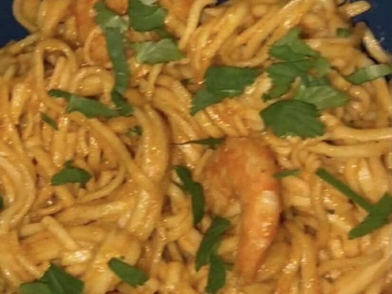 Cliquez pour zoomer ! Bo Bun de crevettes marinées Thermomix par melissasmbn