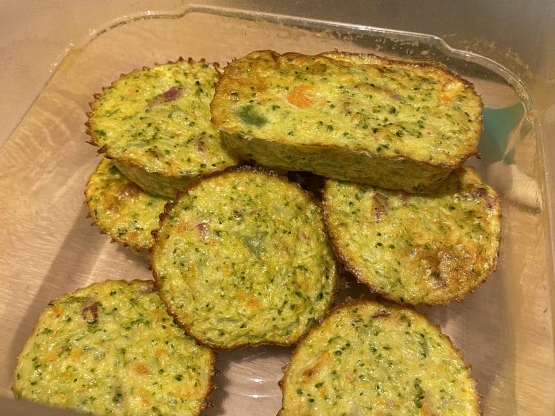 Cliquez pour zoomer ! Bouchées brocoli lardons Thermomix par julie_721