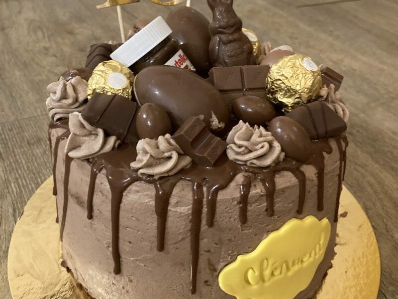 Cliquez pour zoomer ! Layer cake Kinder Bueno Thermomix par julie_721