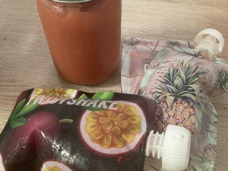 Cliquez pour zoomer ! Compote pommes fraises Thermomix par julie_721