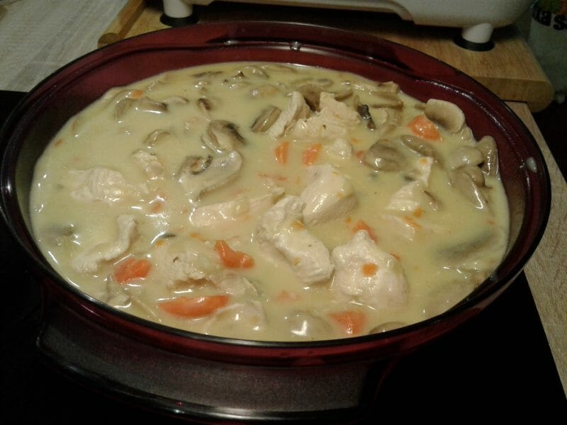 Cliquez pour zoomer ! Blanquette de poulet Thermomix par Zabab