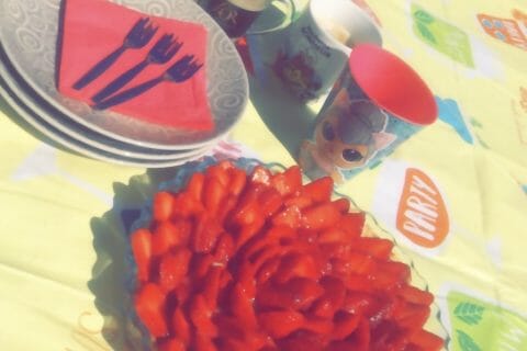 Cliquez pour zoomer ! Tarte aux fraises Thermomix par Cé