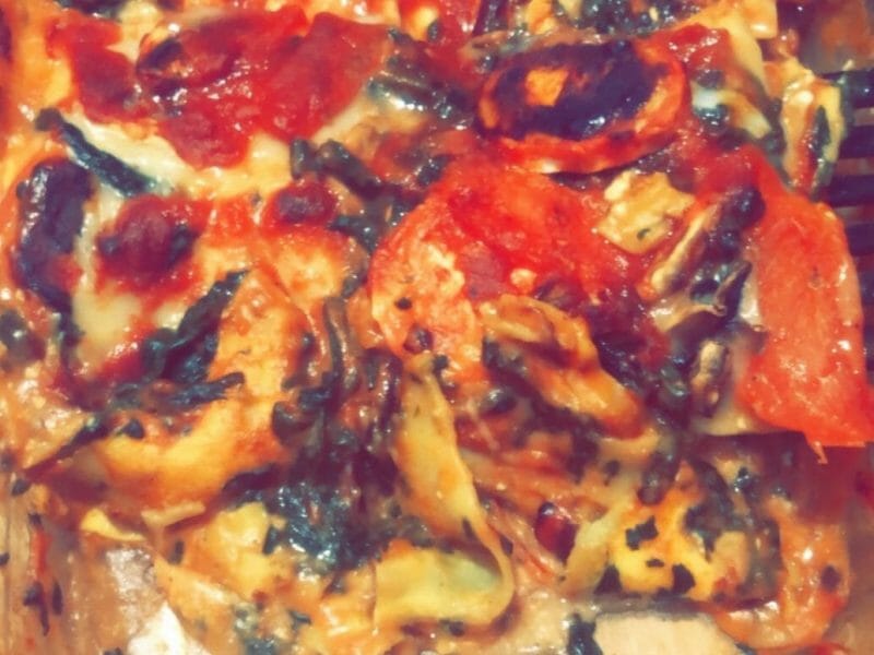 Cliquez pour zoomer ! Lasagnes épinards et chèvre Thermomix par Cé