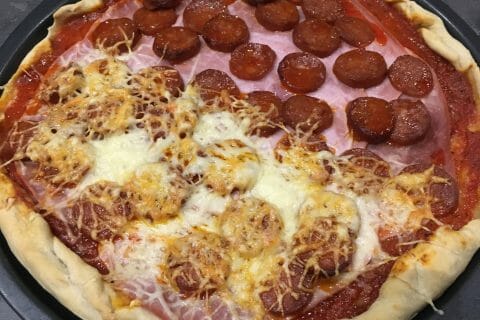 Cliquez pour zoomer ! Pâte à pizza Thermomix par bealauragais🍔🥗🫕🍤🍜🍰