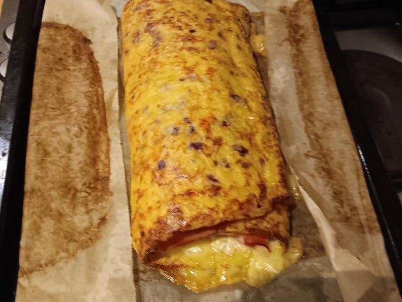 Cliquez pour zoomer ! Roulé de pommes de terre, jambon et reblochon Thermomix par frederique_59