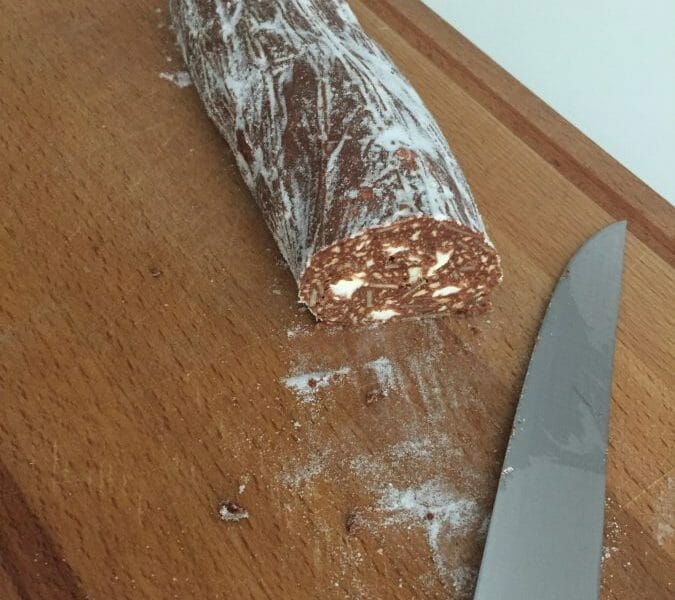 Cliquez pour zoomer ! Saucisson au chocolat Thermomix par Klaire