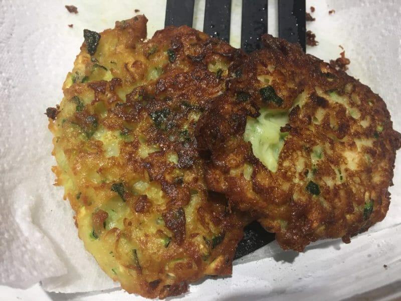 Cliquez pour zoomer ! Beignets de courgettes Thermomix par Klaire