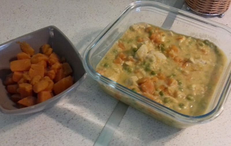 Cliquez pour zoomer ! Curry de poulet aux patates douces Thermomix par pao14290