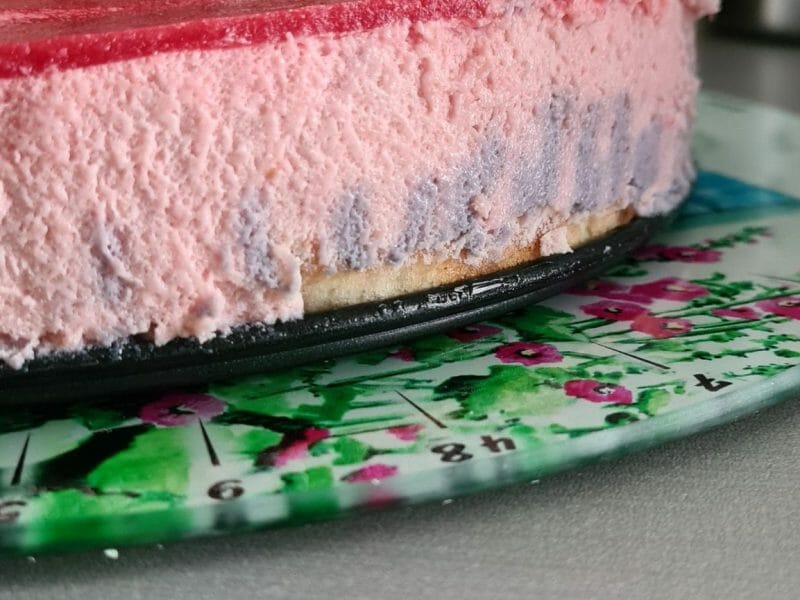 Cliquez pour zoomer ! Bavarois aux framboises Thermomix par anais_447