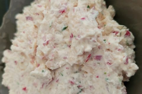 Cliquez pour zoomer ! Rillettes de radis roses au cheese cream Thermomix par chrystelle_19
