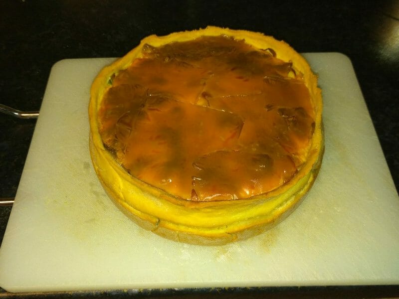 Cliquez pour zoomer ! Gâteau poireaux, lardons et fromage Thermomix par Sardine39