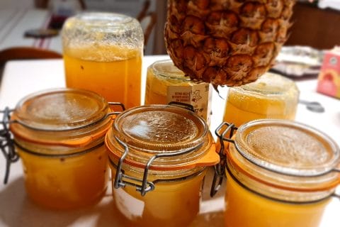 Cliquez pour zoomer ! Confiture d’ananas à la vanille Thermomix par Saas78