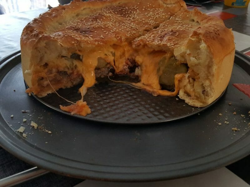 Cheeseburger XXL au Thermomix Cookomix