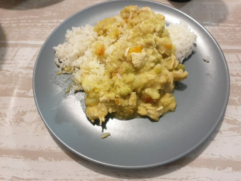 Cliquez pour zoomer ! Poulet Thaï au curry Thermomix par Auralyse
