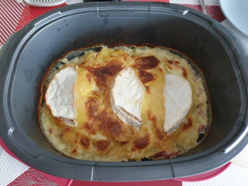 Cliquez pour zoomer ! Gratin de pommes de terre à la normande Thermomix par Auralyse