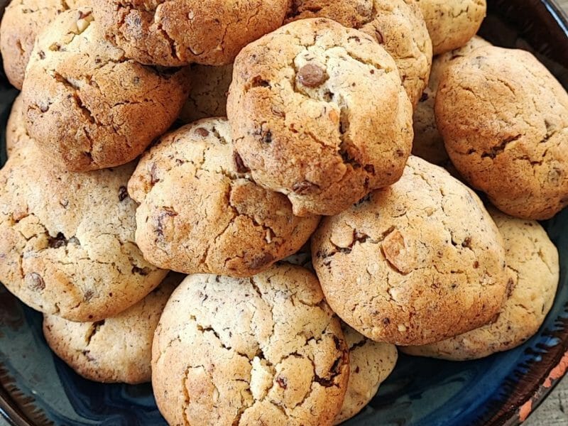Cliquez pour zoomer ! Cookies amandes et noix Thermomix par fifineibaf