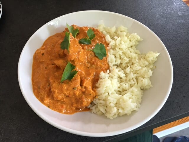 Cliquez pour zoomer ! Butter Chicken Thermomix par anaudin