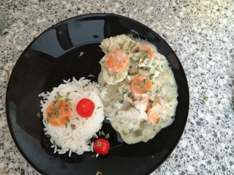 Cliquez pour zoomer ! Filet mignon façon blanquette Thermomix par sysy22