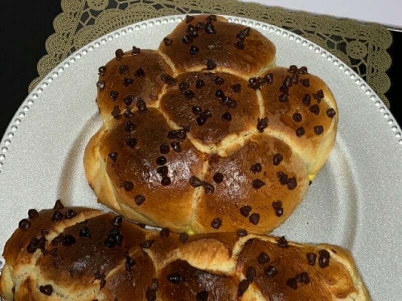 Cliquez pour zoomer ! Brioche tressée à la mie filante Thermomix par mod93