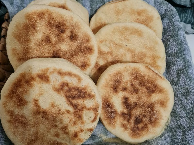 Cliquez pour zoomer ! Matlouh – Pain tajine Thermomix par bib54