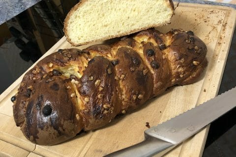 Cliquez pour zoomer ! Brioche tressée à la mie filante Thermomix par ameema59