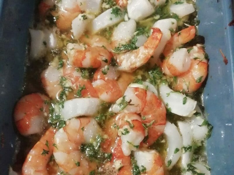 Cliquez pour zoomer ! Crevettes à l’ail Thermomix par manon_416