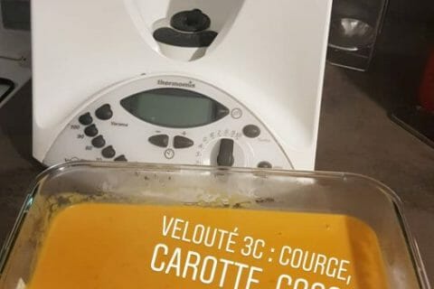 Cliquez pour zoomer ! Velouté 3C : courges, carottes, coco au Thermomix