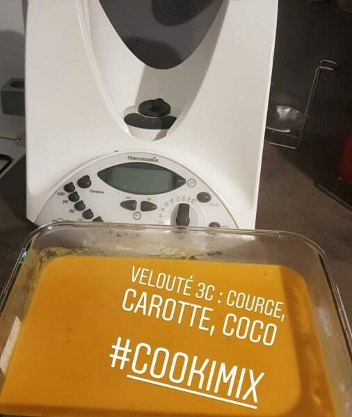 Cliquez pour zoomer ! Velouté 3C : courges, carottes, coco Thermomix par laetitia92800